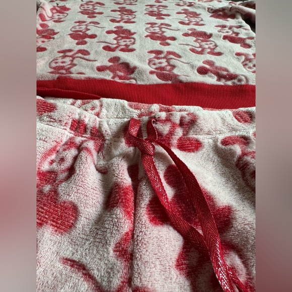 Disney Red and White Mickey Mouse Pajama Set - Picture 7 of 8